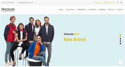 Desktop Screenshot of prezenza.com